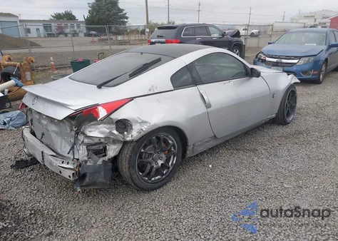 2008 Nissan 350Z из США, поврежденный, VIN JN1BZ34E28M751131